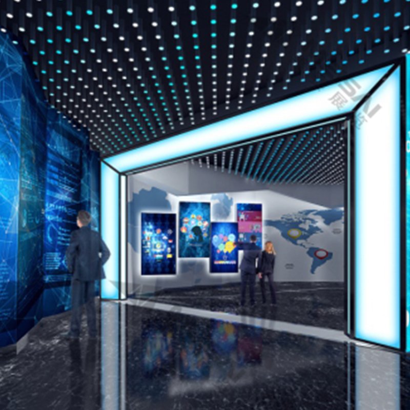 迅鐳展廳設(shè)計(jì)搭建